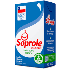 Leche Soprole Entera 1L